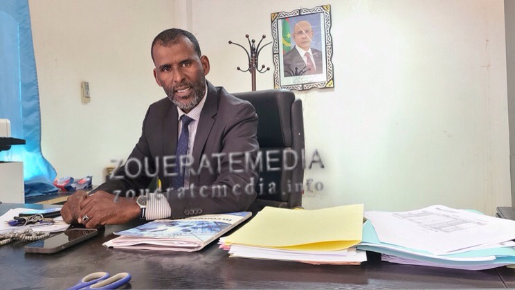 الدكتور محمد ولد أحمد ولد الطيب المدير الجهوي الجديد لفرع البنك المركزي الموريتاني في ولاية تيرس زمور
