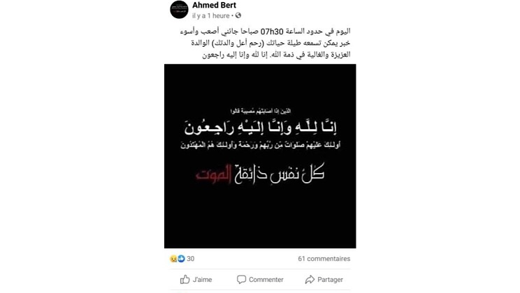 تدوينة أحمد ولد برت 