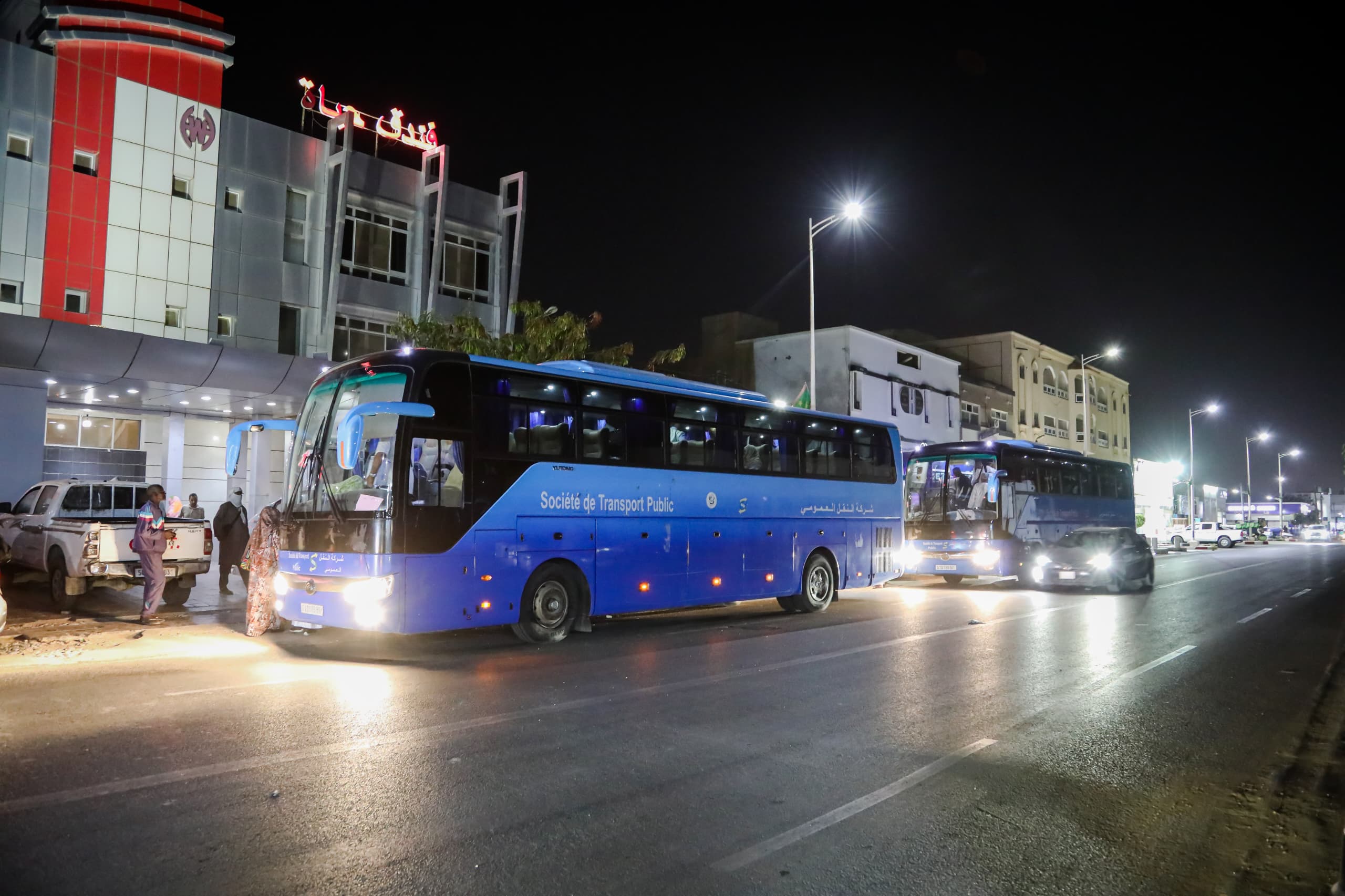 عودة حجاج مجموعة شركة سنيم إلى أرض الوطن